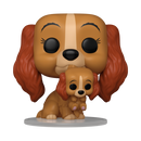 Funko Pop Lady & The Tramp: 70th Anniversary Lady with Puppy Pop! Vinyl