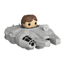 Funko Pop Star Wars Han Solo with MilleniumFalcon Bitty Pop! Ride