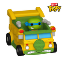 Funko Pop Teenage Mutant Ninja Turtles Leonardo with Teenage Mutant Ninja Turtles Van Bitty Pop! Ride