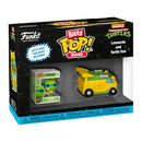Funko Pop Teenage Mutant Ninja Turtles Leonardo with Teenage Mutant Ninja Turtles Van Bitty Pop! Ride