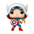 Funko Pop Marvel Comics: Gwen Verse Cap Gwen Pop! Vinyl