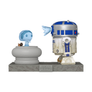 Funko Pop Star Wars R2D2 with Leia Hologram Pop! Deluxe