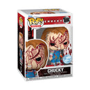 Funko Pop Bride of Chucky Chucky (Battle Damaged) Pop! RS