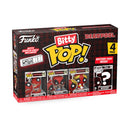 Funko Pop Deadpool Dinopool Bitty Pop! 4  Pack