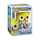 Funko Pop Sonic The Hedgehog Super Sonic with  Emeralds  US Exclusive Flocked Pop! Vinyl [RS]