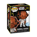 Funko Pop Star Wars Admiral Ackbar Retro US Exclusive Pop! Vinyl [RS]