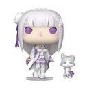 Funko Pop Re:Zero Starting Life in Another World Emilia & Puck Pop! Vinyl