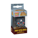 Funko Pop Marvel: Zombies Zombie Captain America Pop! Keychain