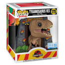 Funko Pop Jurassic Park Tyrannosaurus Rex (with Gates) US Exclusive Pop! Deluxe [RS]