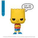 Funko Pop The Simpsons Bart Pop! Sayings
