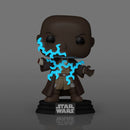 Funko Pop Star Wars: Revenge of the Sith Mace Windu Electricity US Exclusive Glow Pop! Vinyl [RS]
