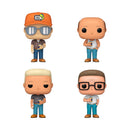 Funko Pop King of the Hill Dale, Hank, Bill & Boomhauer US Exclusive Pop! 4 Pack [RS]