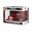 Funko Pop TRON: Ares Athena with Light Cycle Pop! Ride