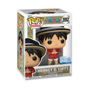 Funko Pop One Piece Monkey D. Luffy (Whole Cake Island) US Exclusive Pop! Vinyl [RS]