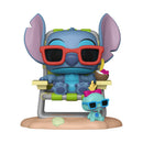 Funko Pop Lilo & Stitch Stitch in Sunlounger US Exclusive Pop! Premium [RS]