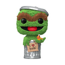 Funko Pop Sesame Street Oscar the Grouch Flocked Pop! Vinyl [RS]