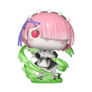 Funko Pop Re:Zero Starting Life in Another World Ram (Wind Magic) GW Pop! Plus RS