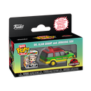 Funko Pop Jurassic Park Alan Grant w/ Jurassic SUV Bitty Pop! Ride