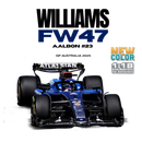 Solido Formula 1 1:18 2025 Williams FW47 A.Albon