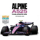 Solido Formula 1 1:18 2025 Alpine A525 F.Colapinto