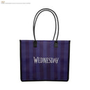 Cinereplicas Wednesday (TV) Nevermore Academy Shopping Bag (Purple)