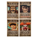 Cinereplicas One Piece (Netflix) Wanted Set of 4 Magnets