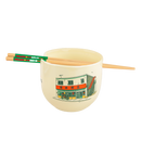 Cinereplicas Sakamoto Days The Legendary Hitman Ramen Bowl with Chopsticks