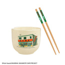 Cinereplicas Sakamoto Days The Legendary Hitman Ramen Bowl with Chopsticks