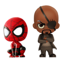 Hot Toys Spider Man: Far From Home Spider Man & Nick Fury Cosbaby Set