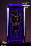 Hot Toys Iron Man 2 War Machine Neon Tech Hall of Armour