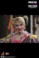 Hot Toys Birds of Prey Harley Quinn Caution Tape Jacket 1:6 Scale Collectable Action Figure