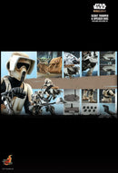 Hot Toys Star Wars: The Mandalorian Scout Trooper & Speeder Bike 1:6 Scale Action Figure Set