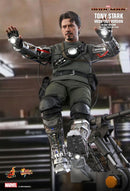 Hot Toys Iron Man (2008) Tony Stark Mech Test Deluxe 1:6 Scale Collectable Action Figure
