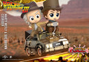 Hot Toys Back to the Future Part III Marty McFly & Doc Brown Cosrider