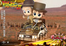 Hot Toys Back to the Future Part III Marty McFly & Doc Brown Cosrider