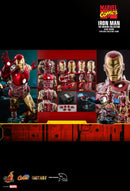 Hot Toys Marvel Comics Iron Man Origins Deluxe Diecast 1:6 Scale Collectable Action Figure