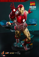 Hot Toys Marvel Comics Iron Man Origins Deluxe Diecast 1:6 Scale Collectable Action Figure