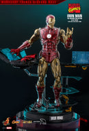 Hot Toys Marvel Comics Iron Man Origins Deluxe Diecast 1:6 Scale Collectable Action Figure