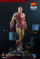 Hot Toys Marvel Comics Iron Man Origins Deluxe Diecast 1:6 Scale Collectable Action Figure