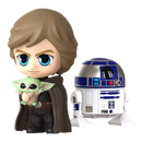 Hot Toys Star Wars: The Mandalorian Luke, R2 D2 & The Child Cosbaby