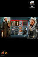 Hot Toys Star Wars: The Mandalorian Ahsoka Tano and Grogu 1:6 Scale Collectable Action Figure Set