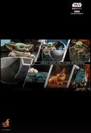 Hot Toys Star Wars: The Mandalorian Grogu 1:6 Scale Collectable Action Figure Set