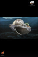 Hot Toys Star Wars: The Mandalorian Grogu 1:6 Scale Collectable Action Figure Set