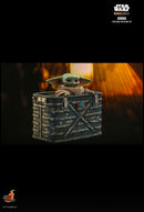 Hot Toys Star Wars: The Mandalorian Grogu 1:6 Scale Collectable Action Figure Set