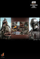 Hot Toys Star Wars: The Mandalorian Mandalorian & Blurrg 1:6 Scale Collectable Action Figure Set