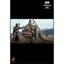 Hot Toys Star Wars: The Mandalorian Mandalorian & Blurrg 1:6 Scale Collectable Action Figure Set