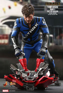 Hot Toys Iron Man 2 Tony Stark Mark V Suit Up Deluxe 1:6 Scale Collectable Action Figure