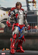 Hot Toys Iron Man 2 Tony Stark Mark V Suit Up Deluxe 1:6 Scale Collectable Action Figure