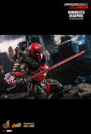 Hot Toys Marvel Comics Armorized Deadpool Diecast 1:6 Scale Collectable Action Figure