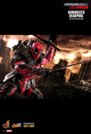 Hot Toys Marvel Comics Armorized Deadpool Diecast 1:6 Scale Collectable Action Figure